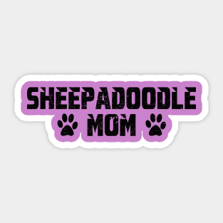 sheepadoodle mom Sticker